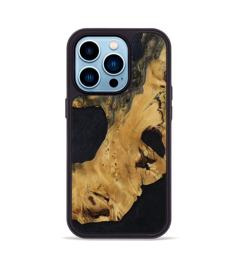 iPhone 14 Pro Wood Phone Case - Uriah (Wood Burl, 799146)