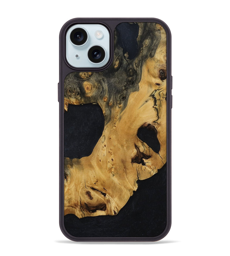 iPhone 15 Plus Wood Phone Case - Uriah (Wood Burl, 799146)