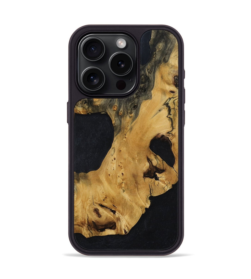 iPhone 15 Pro Wood Phone Case - Uriah (Wood Burl, 799146)