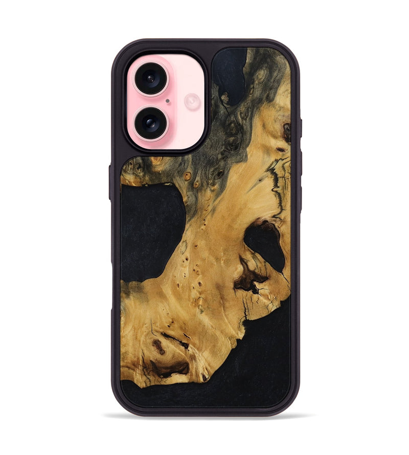 iPhone 16 Wood Phone Case - Uriah (Wood Burl, 799146)