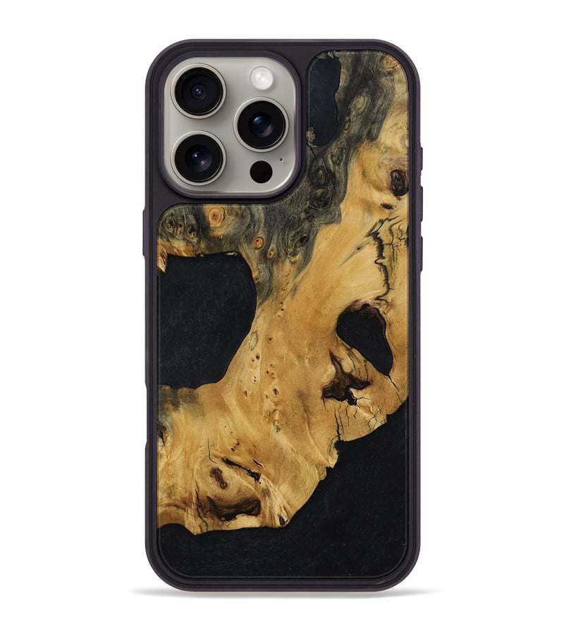 iPhone 16 Pro Max Wood Phone Case - Uriah (Wood Burl, 799146)
