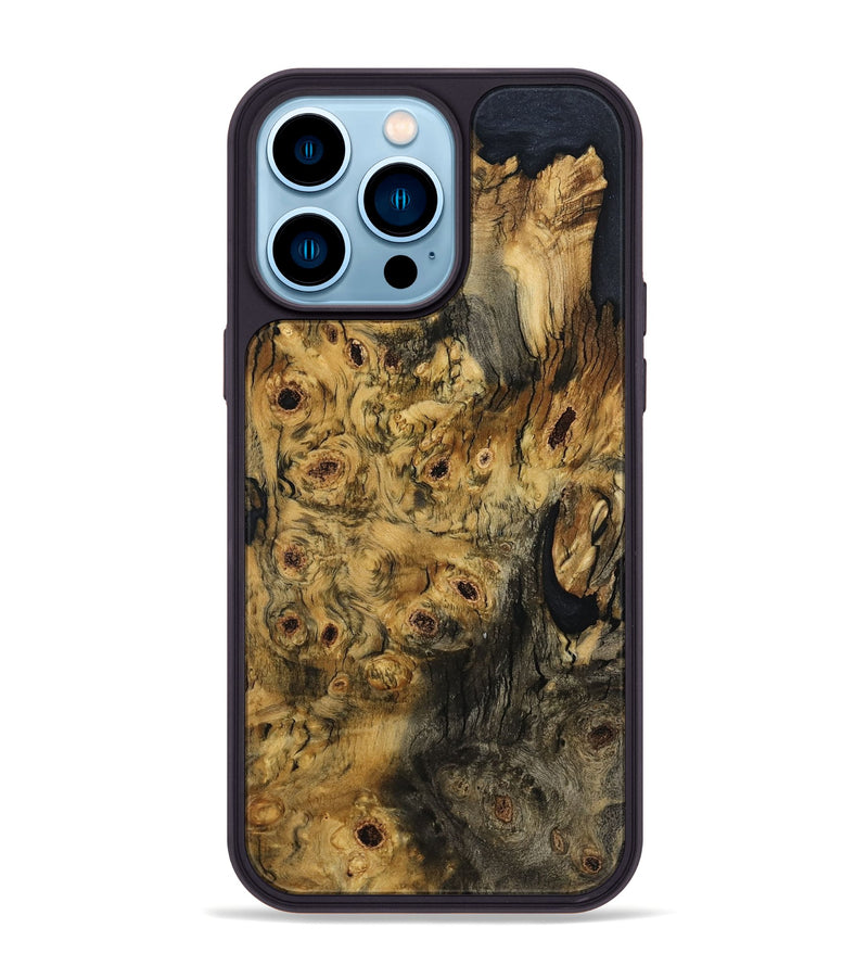 iPhone 14 Pro Max Wood Phone Case - Emile (Wood Burl, 799147)
