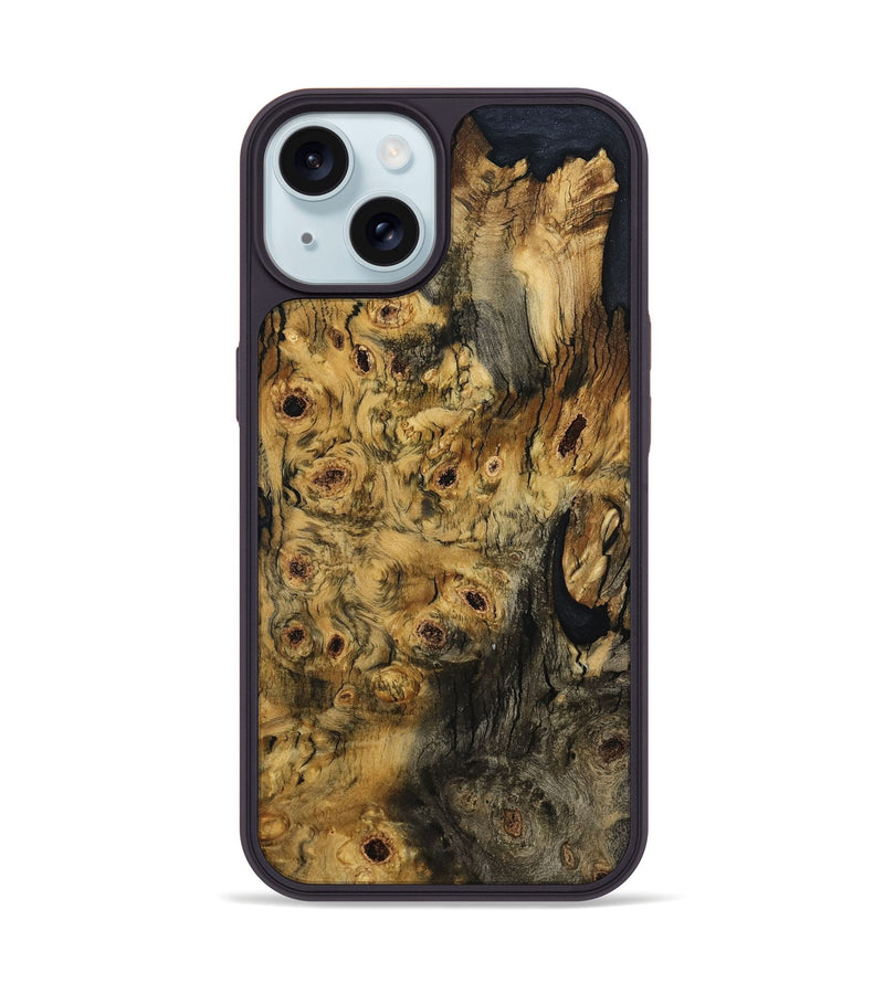iPhone 15 Wood Phone Case - Emile (Wood Burl, 799147)