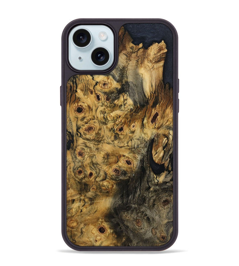iPhone 15 Plus Wood Phone Case - Emile (Wood Burl, 799147)