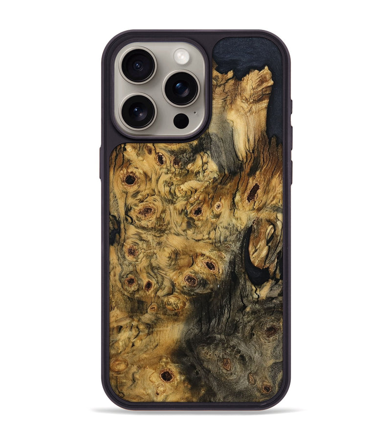 iPhone 15 Pro Max Wood Phone Case - Emile (Wood Burl, 799147)