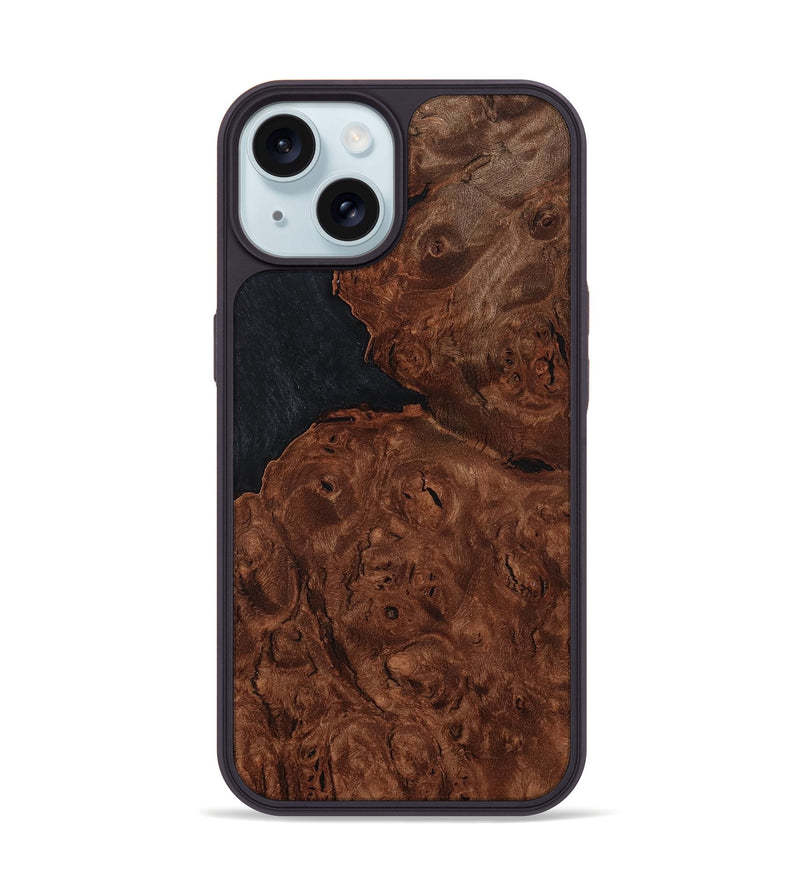 iPhone 15 Wood Phone Case - Jena (Wood Burl, 799148)