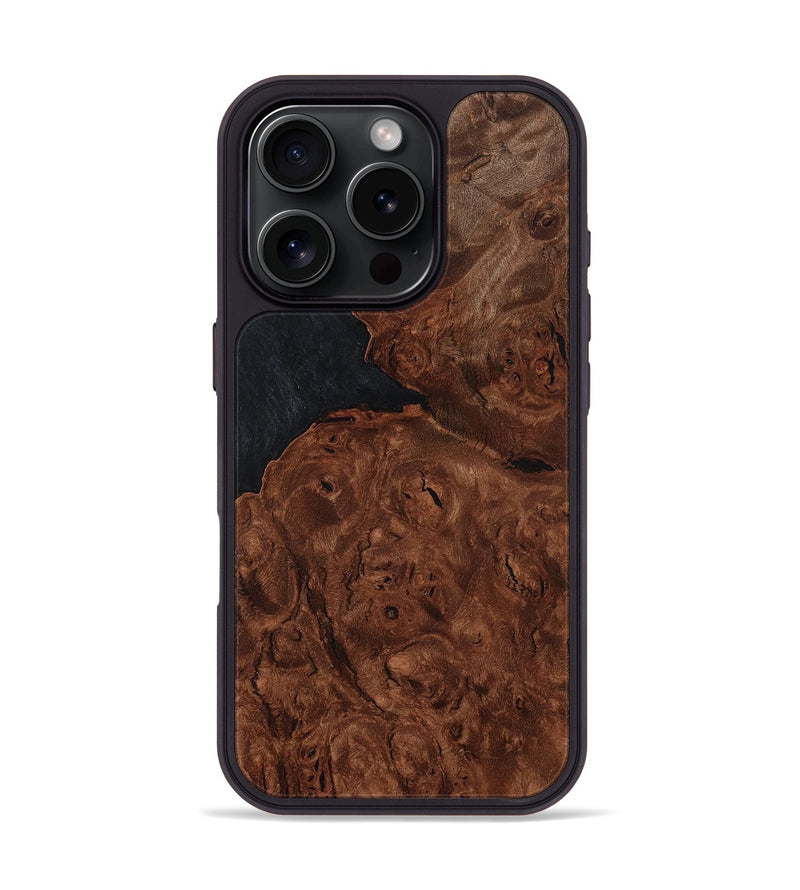 iPhone 16 Pro Wood Phone Case - Jena (Wood Burl, 799148)