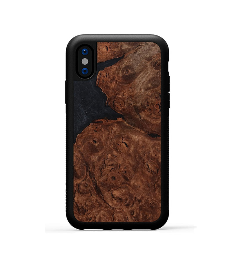 iPhone Xs Wood Phone Case - Jena (Wood Burl, 799148)