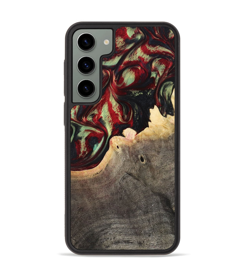 Galaxy S23 Plus Wood Phone Case - Valerie (Red, 799149)