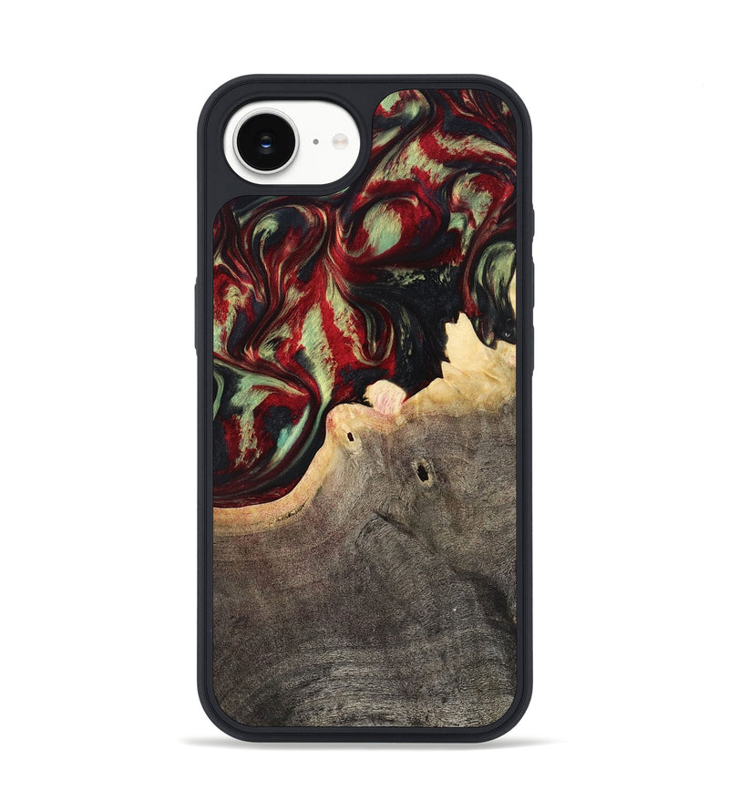 iPhone 16e Wood Phone Case - Valerie (Red, 799149)