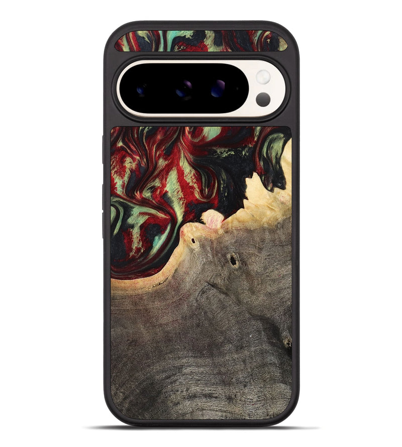 Pixel 10 Pro XL Wood Phone Case - Valerie (Red, 799149)