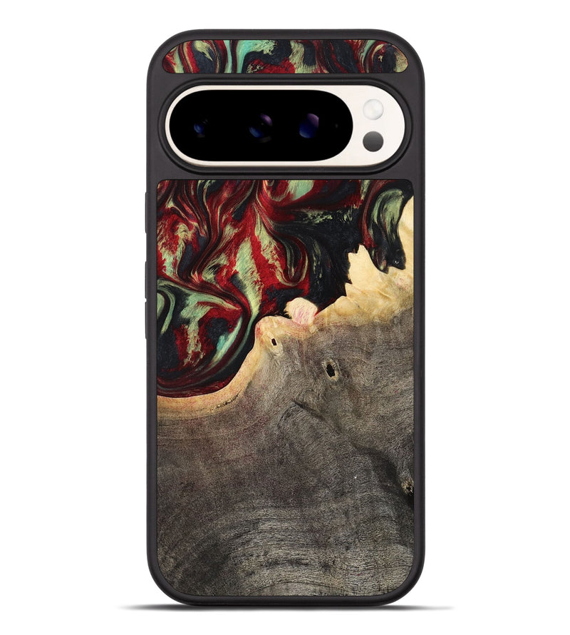Pixel 9 Pro XL Wood Phone Case - Valerie (Red, 799149)