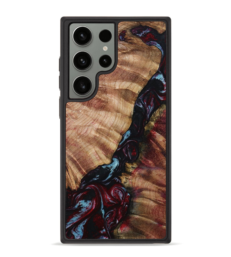 Galaxy S23 Ultra Wood Phone Case - Bernie (Red, 799150)