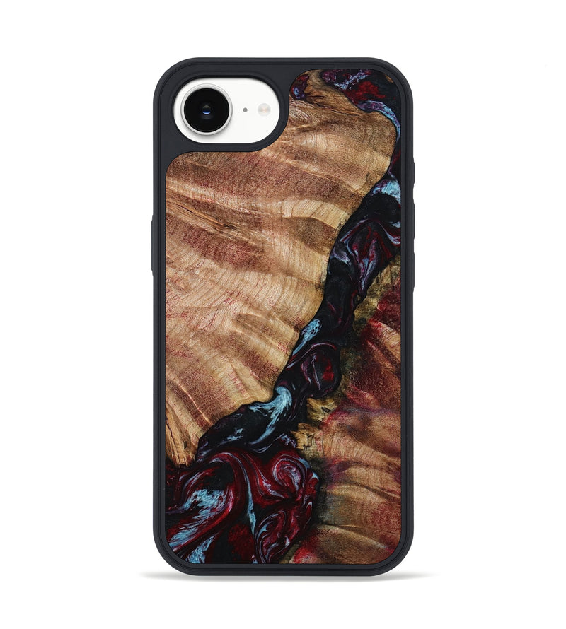 iPhone 16e Wood Phone Case - Bernie (Red, 799150)