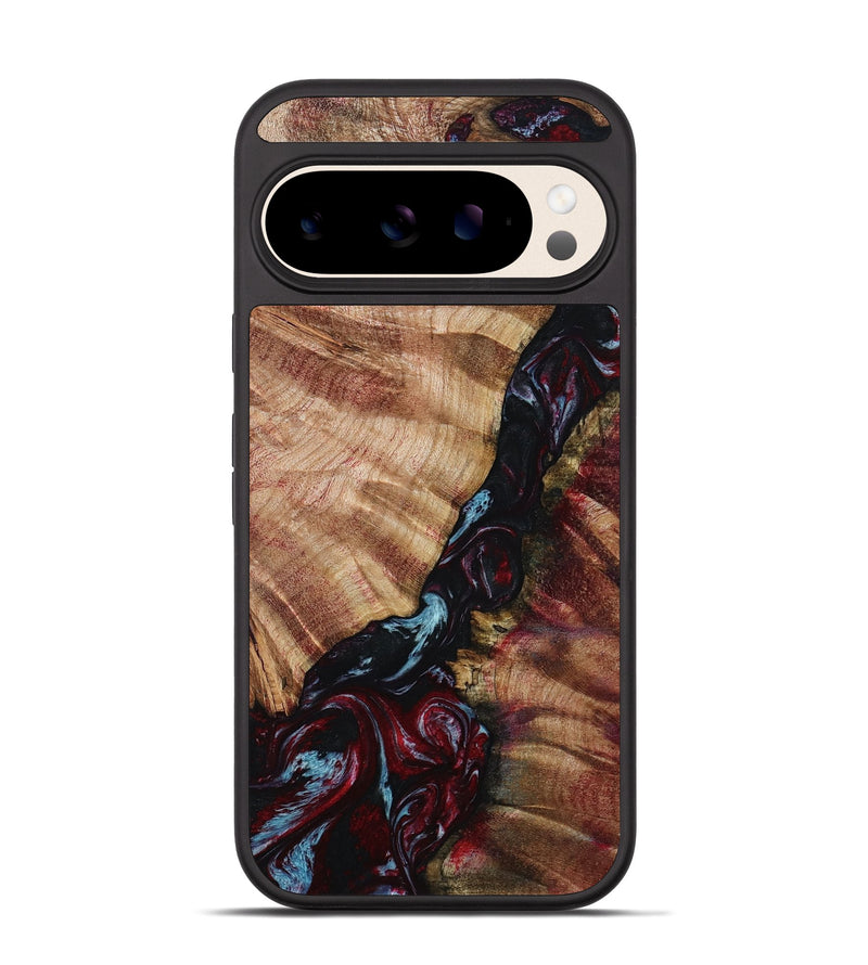 Pixel 10 Wood Phone Case - Bernie (Red, 799150)