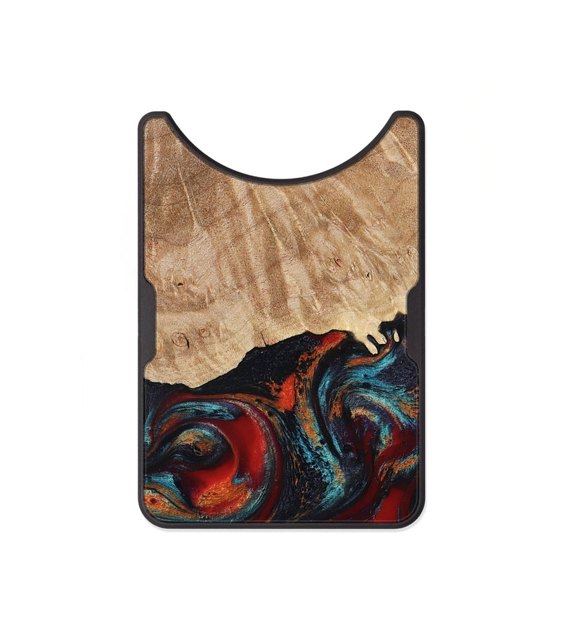 Alloy Wood Wallet - Addisyn (Red, 799152)