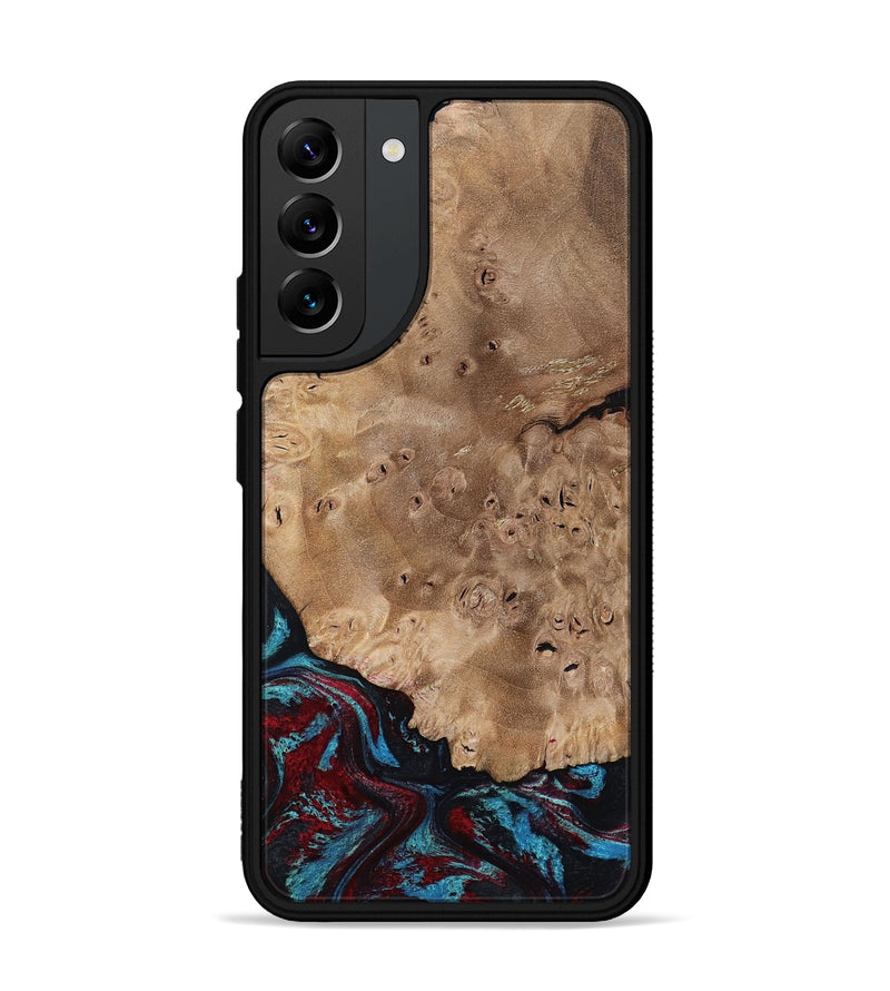 Galaxy S22 Plus Wood Phone Case - Rubi (Red, 799155)