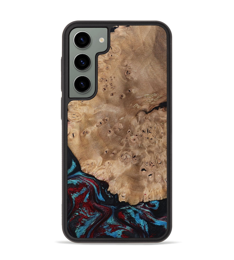 Galaxy S23 Plus Wood Phone Case - Rubi (Red, 799155)