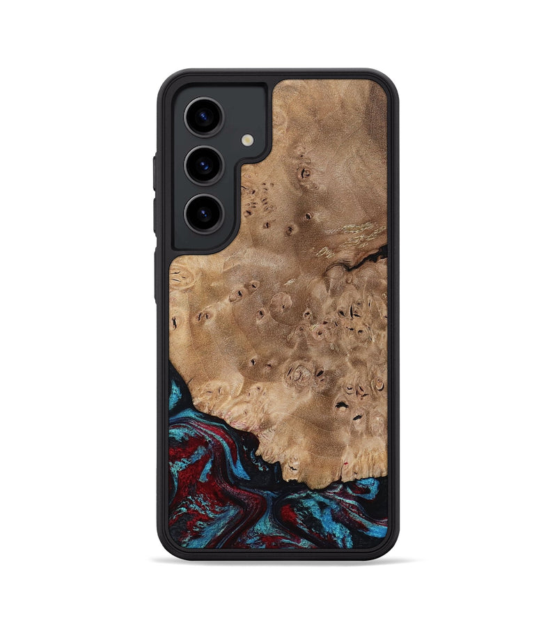 Galaxy S24 Wood Phone Case - Rubi (Red, 799155)