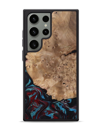 Galaxy S24 Ultra Wood Phone Case - Rubi (Red, 799155)