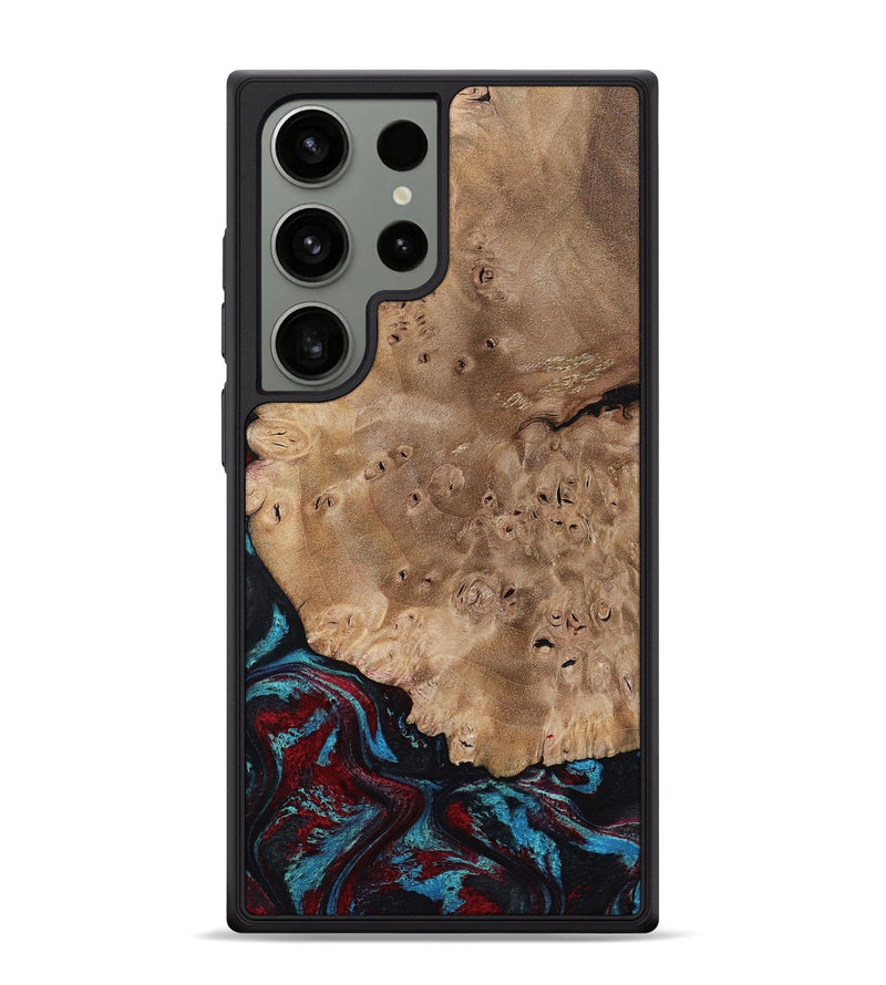 Galaxy S24 Ultra Wood Phone Case - Rubi (Red, 799155)