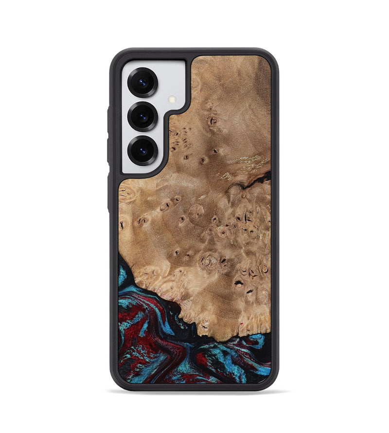 Galaxy S25 Wood Phone Case - Rubi (Red, 799155)