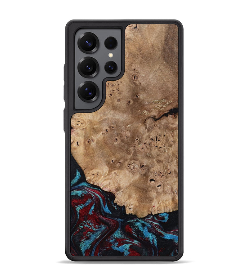 Galaxy S25 Ultra Wood Phone Case - Rubi (Red, 799155)