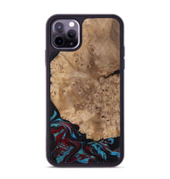 iPhone 11 Pro Max Wood Phone Case - Rubi (Red, 799155)