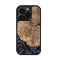 iPhone 15 Pro Wood Phone Case - Rubi (Red, 799155)