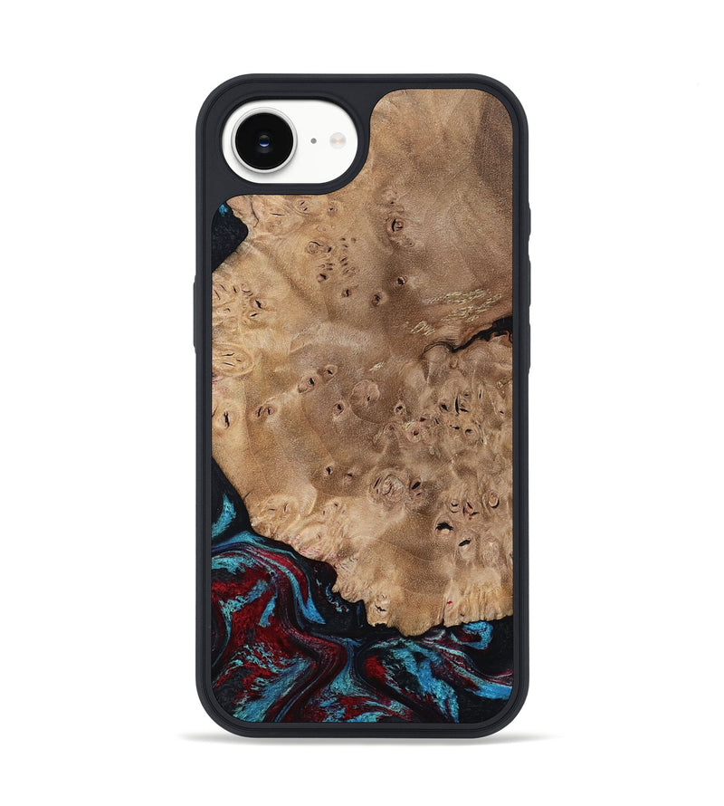 iPhone 16e Wood Phone Case - Rubi (Red, 799155)