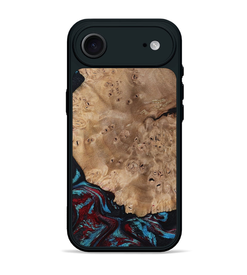 iPhone 17 Air Wood Phone Case - Rubi (Red, 799155)