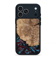 iPhone 17 Pro Max Wood Phone Case - Rubi (Red, 799155)