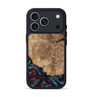 iPhone 17 Pro Wood Phone Case - Rubi (Red, 799155)