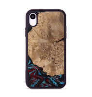 iPhone Xr Wood Phone Case - Rubi (Red, 799155)