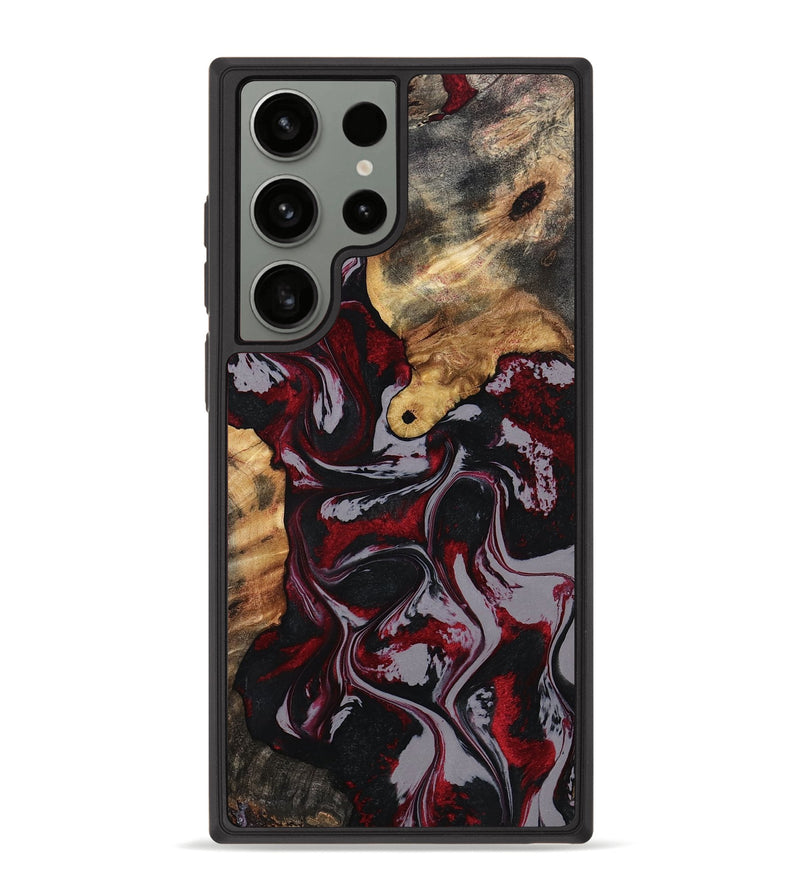 Galaxy S23 Ultra Wood Phone Case - Taylor (Red, 799157)