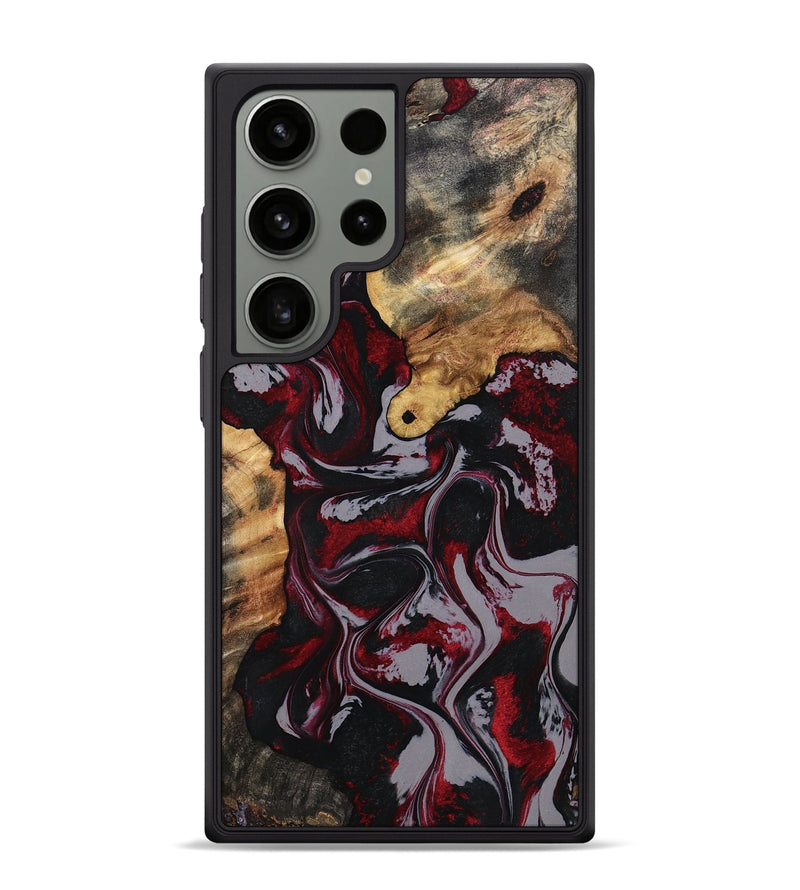 Galaxy S24 Ultra Wood Phone Case - Taylor (Red, 799157)