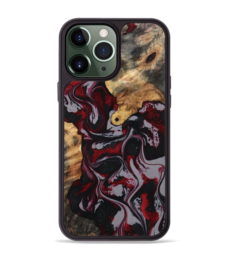 iPhone 13 Pro Max Wood Phone Case - Taylor (Red, 799157)