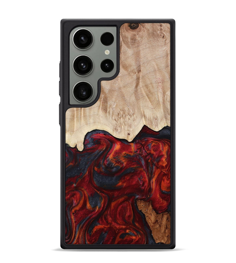 Galaxy S24 Ultra Wood Phone Case - Franco (Red, 799160)