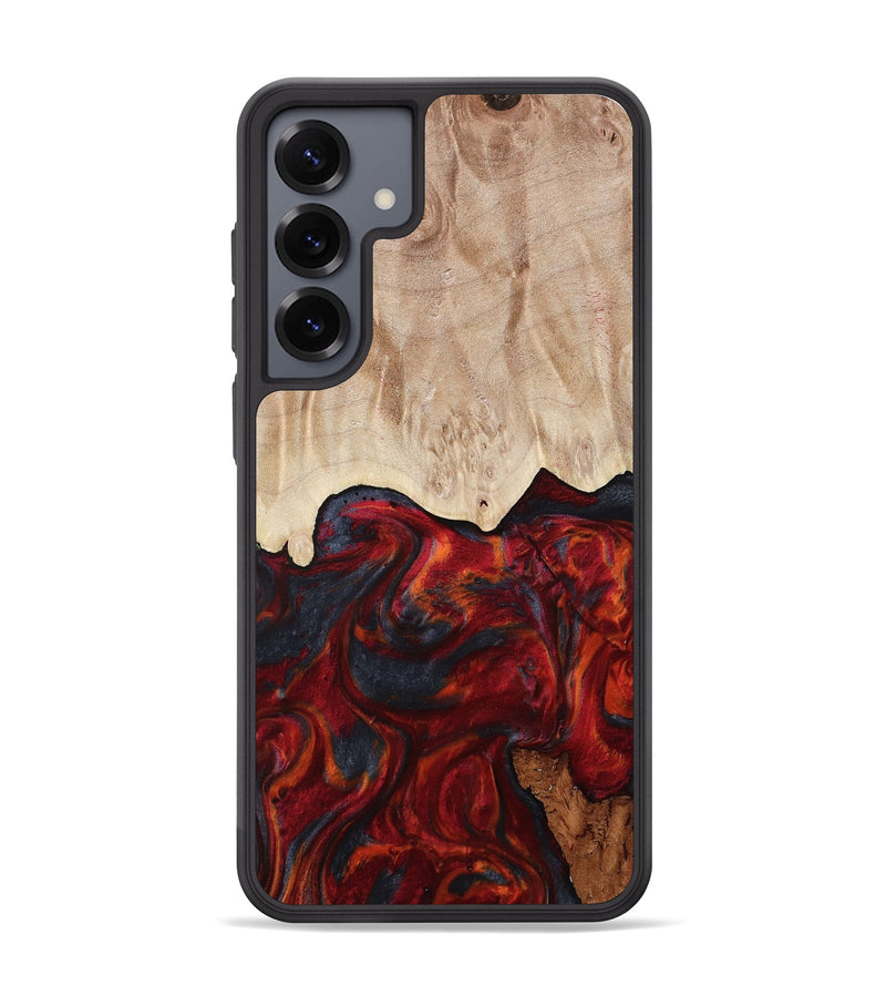 Galaxy S25 Plus Wood Phone Case - Franco (Red, 799160)