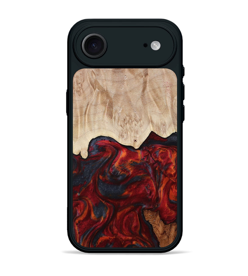 iPhone 17 Air Wood Phone Case - Franco (Red, 799160)