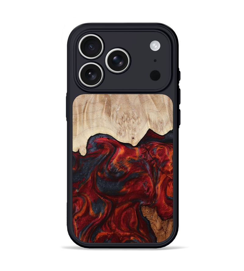 iPhone 17 Pro Wood Phone Case - Franco (Red, 799160)