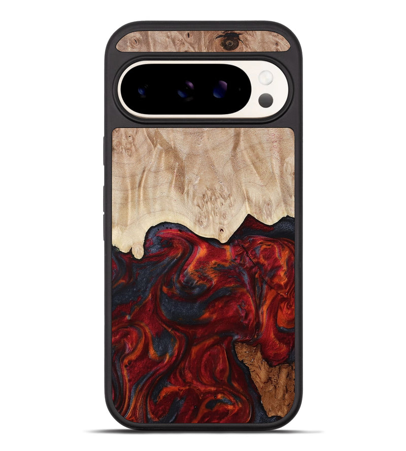 Pixel 10 Pro XL Wood Phone Case - Franco (Red, 799160)