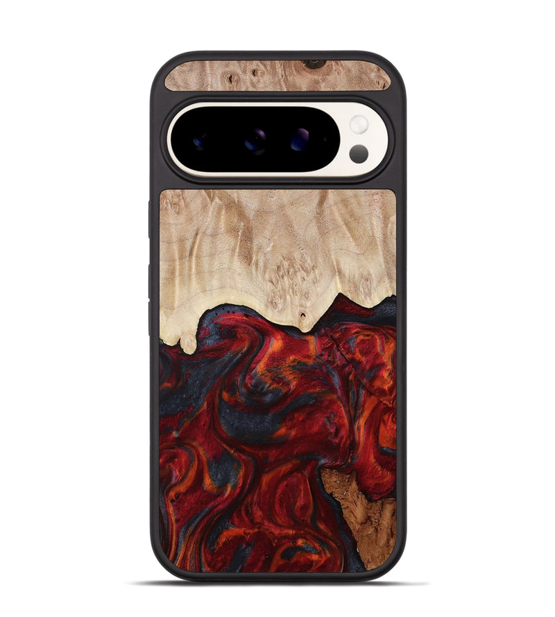 Pixel 9 Pro Wood Phone Case - Franco (Red, 799160)