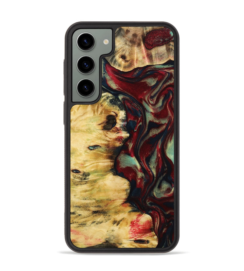 Galaxy S23 Plus Wood Phone Case - Mason (Red, 799165)