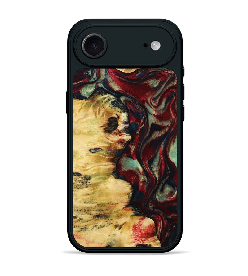 iPhone 17 Air Wood Phone Case - Mason (Red, 799165)