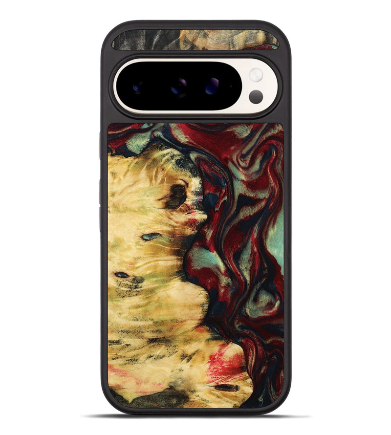 Pixel 10 Pro XL Wood Phone Case - Mason (Red, 799165)