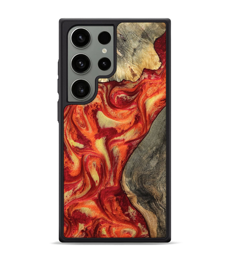 Galaxy S24 Ultra Wood Phone Case - Catina (Red, 799166)