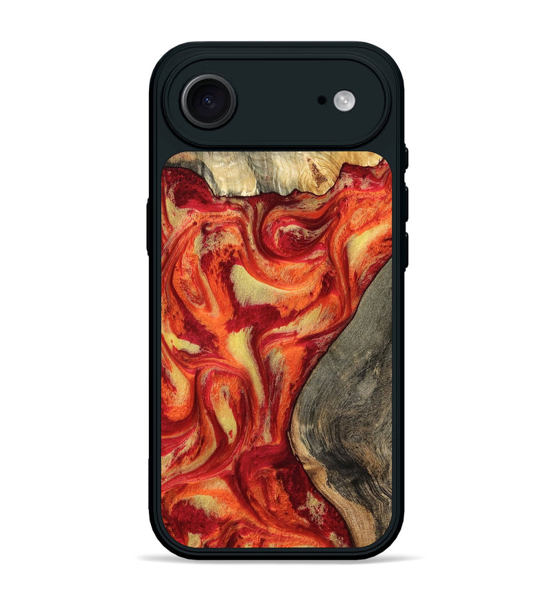 iPhone 17 Air Wood Phone Case - Catina (Red, 799166)