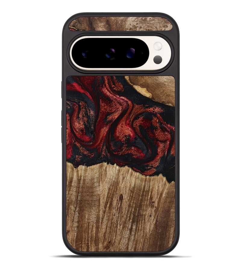 Pixel 9 Pro XL Wood Phone Case - Ivette (Red, 799167)
