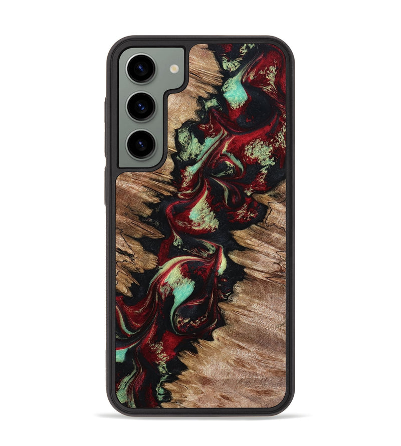Galaxy S23 Plus Wood Phone Case - Kairo (Red, 799168)